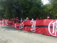 Trapo - Bandeira - Faixa - Telón - Trapo de la Barra: Baron Rojo Sur • Club: América de Cáli • País: Colombia