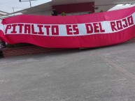 Trapo - Bandeira - Faixa - Telón - Trapo de la Barra: Baron Rojo Sur • Club: América de Cáli