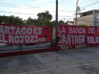 Trapo - Bandeira - Faixa - Telón - Trapo de la Barra: Baron Rojo Sur • Club: América de Cáli