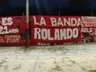 Trapo - Bandeira - Faixa - Telón - Trapo de la Barra: Baron Rojo Sur • Club: América de Cáli • País: Colombia