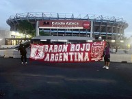 Trapo - Bandeira - Faixa - Telón - Trapo de la Barra: Baron Rojo Sur • Club: América de Cáli • País: Colombia