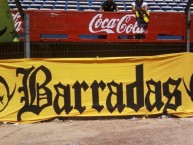 Trapo - Bandeira - Faixa - Telón - Trapo de la Barra: Barra Amsterdam • Club: Peñarol • País: Uruguay