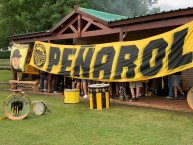 Trapo - Bandeira - Faixa - Telón - Trapo de la Barra: Barra Amsterdam • Club: Peñarol