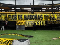 Trapo - Bandeira - Faixa - Telón - Trapo de la Barra: Barra Amsterdam • Club: Peñarol