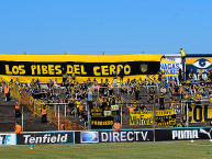 Trapo - Bandeira - Faixa - Telón - "LOS PIBES DEL CERRO" Trapo de la Barra: Barra Amsterdam &bull; Club: Peñarol &bull; País: Uruguay