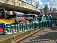 Trapo - Bandeira - Faixa - Telón - "Em São Paulo em jogo contra Corinthians" Trapo de la Barra: Barra da Chape • Club: Chapecoense • País: Brasil