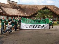 Trapo - Bandeira - Faixa - Telón - "Libera a cerveja" Trapo de la Barra: Barra da Chape • Club: Chapecoense • País: Brasil