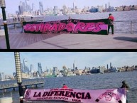 Trapo - Bandeira - Faixa - Telón - Trapo de la Barra: Barra Popular Juventud Rosada • Club: Sport Boys • País: Peru