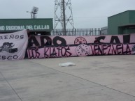 Trapo - Bandeira - Faixa - Telón - Trapo de la Barra: Barra Popular Juventud Rosada • Club: Sport Boys • País: Peru