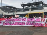 Trapo - Bandeira - Faixa - Telón - Trapo de la Barra: Barra Popular Juventud Rosada • Club: Sport Boys