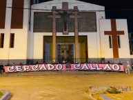 Trapo - Bandeira - Faixa - Telón - Trapo de la Barra: Barra Popular Juventud Rosada • Club: Sport Boys