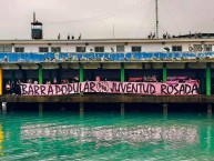 Trapo - Bandeira - Faixa - Telón - "El equipo del puerto" Trapo de la Barra: Barra Popular Juventud Rosada • Club: Sport Boys