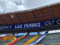 Trapo - Bandeira - Faixa - Telón - Trapo de la Barra: Blue Rain • Club: Millonarios