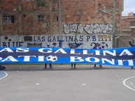 Trapo - Bandeira - Faixa - Telón - Trapo de la Barra: Blue Rain • Club: Millonarios