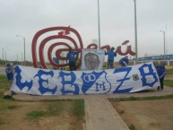 Trapo - Bandeira - Faixa - Telón - Trapo de la Barra: Blue Rain • Club: Millonarios