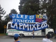 Trapo - Bandeira - Faixa - Telón - Trapo de la Barra: Blue Rain • Club: Millonarios