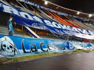 Trapo - Bandeira - Faixa - Telón - Trapo de la Barra: Blue Rain • Club: Millonarios