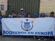 Trapo - Bandeira - Faixa - Telón - "Boca del pozo - Europa" Trapo de la Barra: Boca del Pozo • Club: Emelec • País: Ecuador