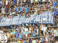 Trapo - Bandeira - Faixa - Telón - "COMO â­ NO TE â­ VOY A â­ QUERER" Trapo de la Barra: Boca del Pozo • Club: Emelec