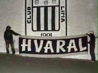 Trapo - Bandeira - Faixa - Telón - Trapo de la Barra: Comando SVR • Club: Alianza Lima