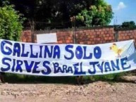 Trapo - Bandeira - Faixa - Telón - Trapo de la Barra: Comando SVR • Club: Alianza Lima