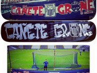 Trapo - Bandeira - Faixa - Telón - Trapo de la Barra: Comando SVR • Club: Alianza Lima