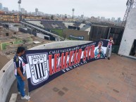 Trapo - Bandeira - Faixa - Telón - Trapo de la Barra: Comando SVR • Club: Alianza Lima