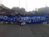 Trapo - Bandeira - Faixa - Telón - "SOACHA COMUNA 1" Trapo de la Barra: Comandos Azules • Club: Millonarios • País: Colombia