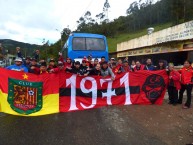 Trapo - Bandeira - Faixa - Telón - "1971" Trapo de la Barra: Cronica Roja • Club: Deportivo Cuenca