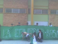 Trapo - Bandeira - Faixa - Telón - Trapo de la Barra: Distrito Asegurador • Club: La Equidad