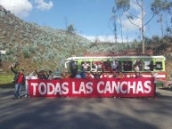 Trapo - Bandeira - Faixa - Telón - Trapo de la Barra: Disturbio Rojo Bogotá • Club: América de Cáli