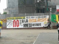 Trapo - Bandeira - Faixa - Telón - Trapo de la Barra: Fortaleza Leoparda Sur • Club: Atlético Bucaramanga