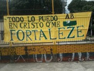 Trapo - Bandeira - Faixa - Telón - Trapo de la Barra: Fortaleza Leoparda Sur • Club: Atlético Bucaramanga • País: Colombia