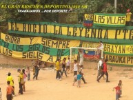 Trapo - Bandeira - Faixa - Telón - Trapo de la Barra: Fortaleza Leoparda Sur • Club: Atlético Bucaramanga • País: Colombia