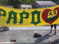 Trapo - Bandeira - Faixa - Telón - Trapo de la Barra: Fortaleza Leoparda Sur • Club: Atlético Bucaramanga