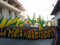 Trapo - Bandeira - Faixa - Telón - Trapo de la Barra: Fortaleza Leoparda Sur • Club: Atlético Bucaramanga