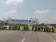 Trapo - Bandeira - Faixa - Telón - Trapo de la Barra: Fortaleza Leoparda Sur • Club: Atlético Bucaramanga • País: Colombia