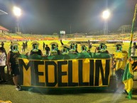 Trapo - Bandeira - Faixa - Telón - Trapo de la Barra: Fortaleza Leoparda Sur • Club: Atlético Bucaramanga