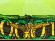 Trapo - Bandeira - Faixa - Telón - Trapo de la Barra: Fortaleza Leoparda Sur • Club: Atlético Bucaramanga