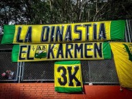 Trapo - Bandeira - Faixa - Telón - Trapo de la Barra: Fortaleza Leoparda Sur &bull; Club: Atlético Bucaramanga &bull; País: Colombia