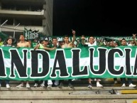 Trapo - Bandeira - Faixa - Telón - Trapo de la Barra: Frente Radical Verdiblanco • Club: Deportivo Cali