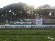 Trapo - Bandeira - Faixa - Telón - "PALMIRA" Trapo de la Barra: Frente Radical Verdiblanco • Club: Deportivo Cali • País: Colombia