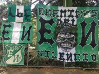 Trapo - Bandeira - Faixa - Telón - Trapo de la Barra: Frente Radical Verdiblanco • Club: Deportivo Cali