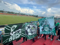 Trapo - Bandeira - Faixa - Telón - Trapo de la Barra: Frente Radical Verdiblanco &bull; Club: Deportivo Cali &bull; País: Colombia