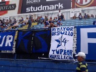 Trapo - Bandeira - Faixa - Telón - Trapo de la Barra: Fuerza Azul • Club: Cartaginés • País: Costa Rica