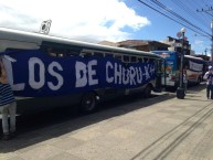 Trapo - Bandeira - Faixa - Telón - Trapo de la Barra: Fuerza Azul • Club: Cartaginés