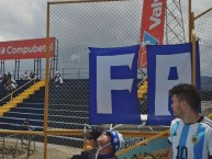 Trapo - Bandeira - Faixa - Telón - Trapo de la Barra: Fuerza Azul • Club: Cartaginés • País: Costa Rica