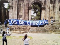 Trapo - Bandeira - Faixa - Telón - Trapo de la Barra: Fuerza Azul • Club: Cartaginés • País: Costa Rica