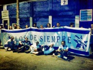 Trapo - Bandeira - Faixa - Telón - Trapo de la Barra: Fuerza Azul • Club: Cartaginés • País: Costa Rica