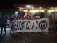 Trapo - Bandeira - Faixa - Telón - Trapo de la Barra: Fuerza Azul • Club: Cartaginés • País: Costa Rica